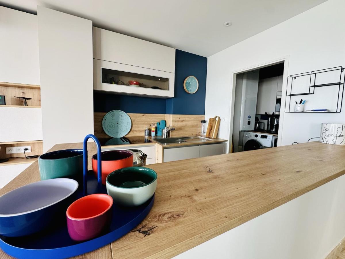 Appartement Renove A Neuf Avec Vue Imprenable Sur La Baie Des Sables D Olonne 6 Pers Les Sables-dʼOlonne Exterior foto